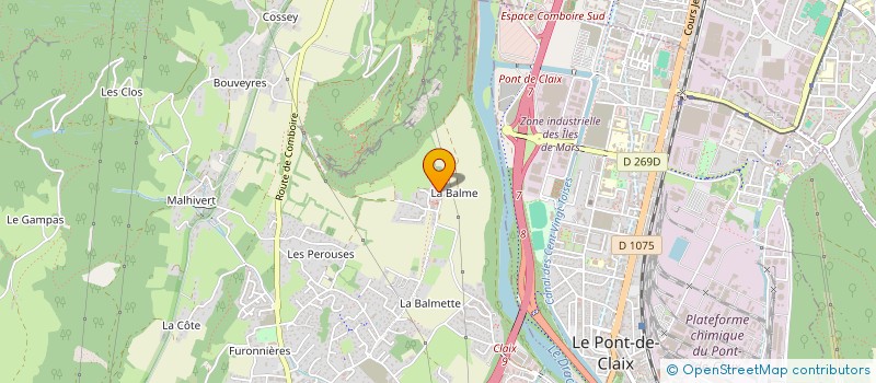 localisation de l'entreprise A.G.P. EVENTS  CLAIX