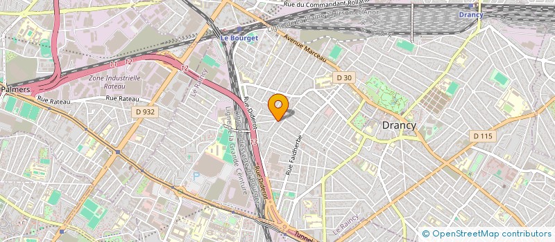 localisation de l'entreprise A.G. PEREIRA' RENOV à DRANCY