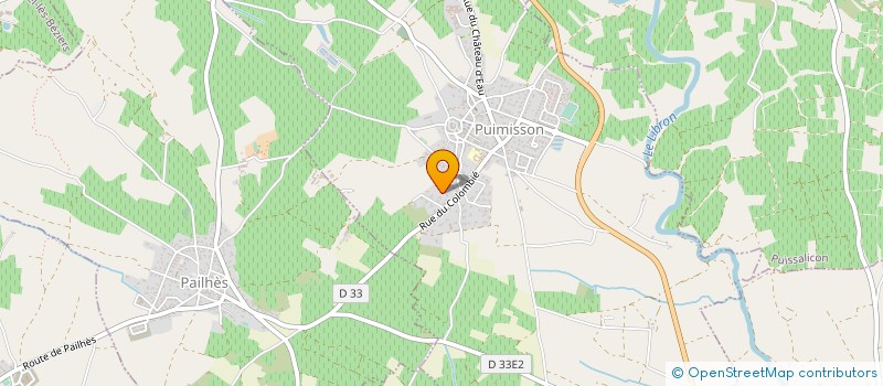 localisation de l'entreprise A.G.R. BATIMENT  PUIMISSON