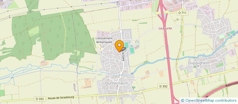 localisation de l'entreprise A.G.R. SOLUTIONS  DUTTLENHEIM