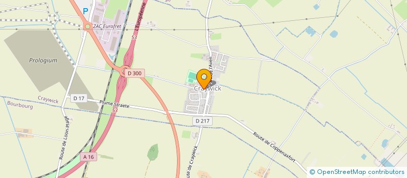 localisation de l'entreprise A.G.S  CRAYWICK