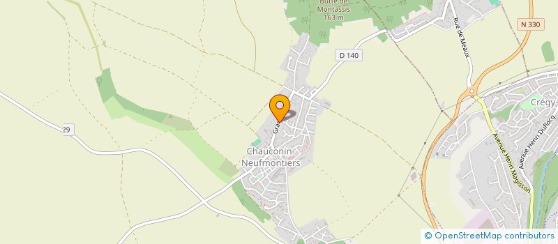 localisation de l'entreprise A.G.S AGENCE GAMMES SERVICES  CHAUCONIN-NEUFMONTIERS