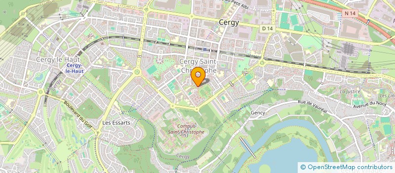 localisation de l'entreprise A.G.S ALTITUDE GLOBAL SERVICES  ARGENTEUIL