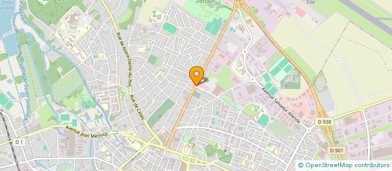 localisation de l'entreprise A.G.T. IMMOBILIER  BEAUVAIS