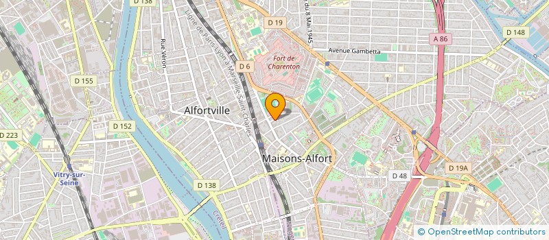 localisation de l'entreprise A.G.T.T. à MAISONS-ALFORT