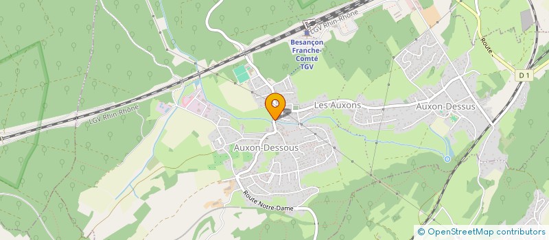 localisation de l'entreprise A GAUCHE CITOYENS!  LES AUXONS