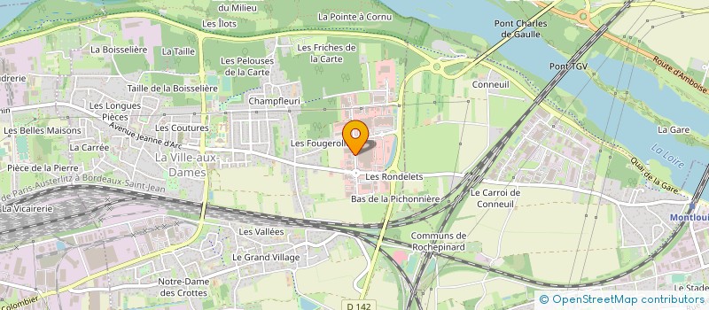 localisation de l'entreprise A. GOINARD ELECTRICITE PLOMBERIE à LA VILLE-AUX-DAMES