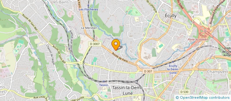 localisation de l'entreprise A GOOD PLACE  TASSIN-LA-DEMI-LUNE