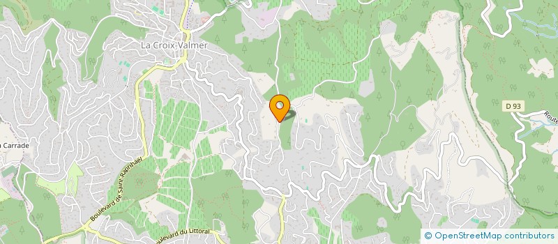 localisation de l'entreprise A GOOD YEAR  LA CROIX-VALMER