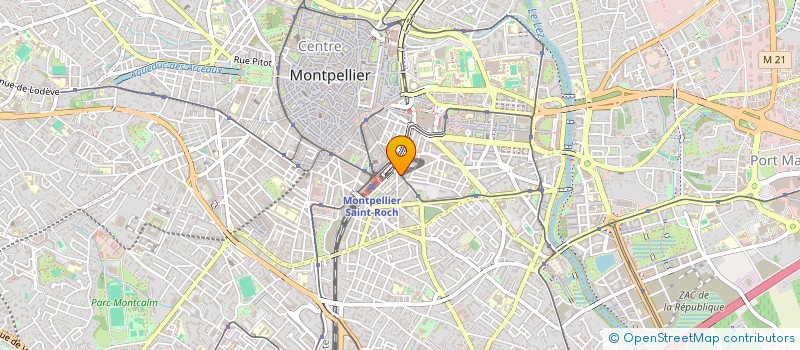 localisation de l'entreprise A GUI BON TELEPHONIE SARL à MONTPELLIER
