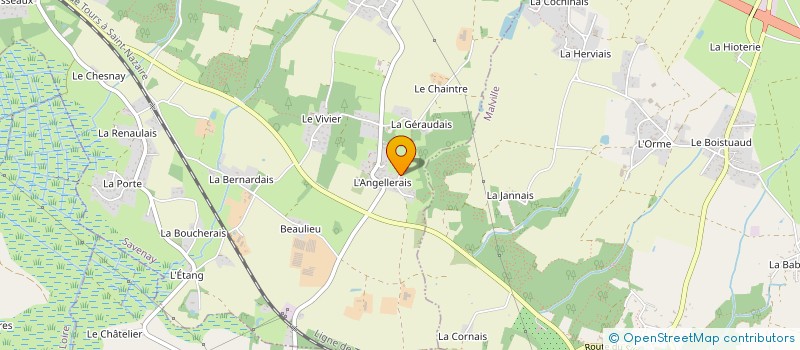 localisation de l'entreprise A GUIHENEUF HOLDING à SAVENAY