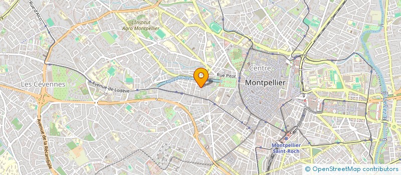 localisation de l'entreprise A & H à MONTPELLIER