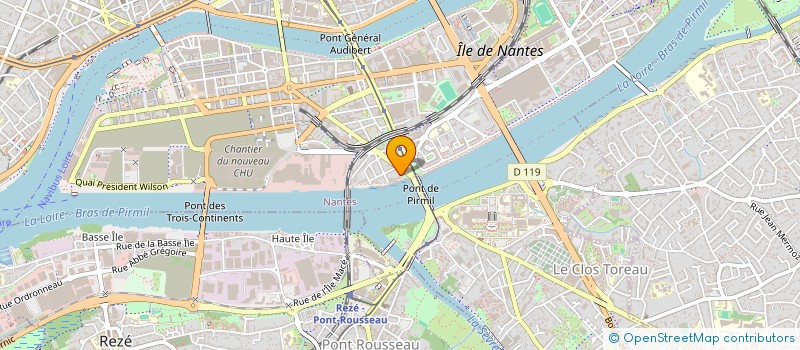 localisation de l'entreprise A H - AGENCE ROULLEAU à NANTES