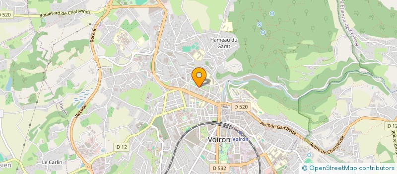 localisation de l'entreprise A&H AUTORENTALS  VOIRON