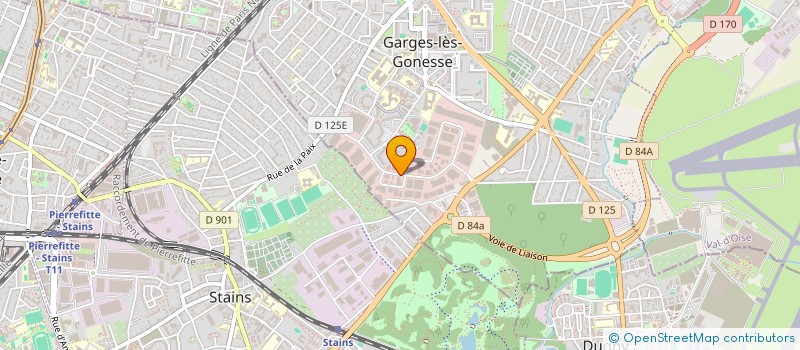 localisation de l'entreprise A.H. FOOD CASH AND CARRY SARL à GARGES-LES-GONESSE