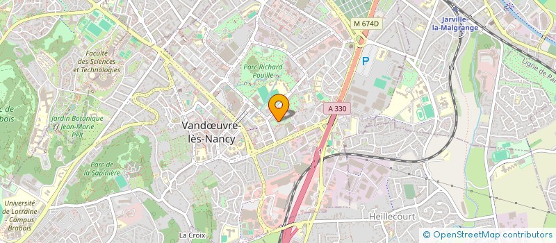 localisation de l'entreprise A.H.G.  CUSTINES