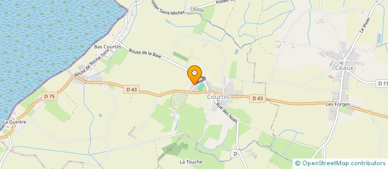 localisation de l'entreprise A.H.L.E.C  COURTILS