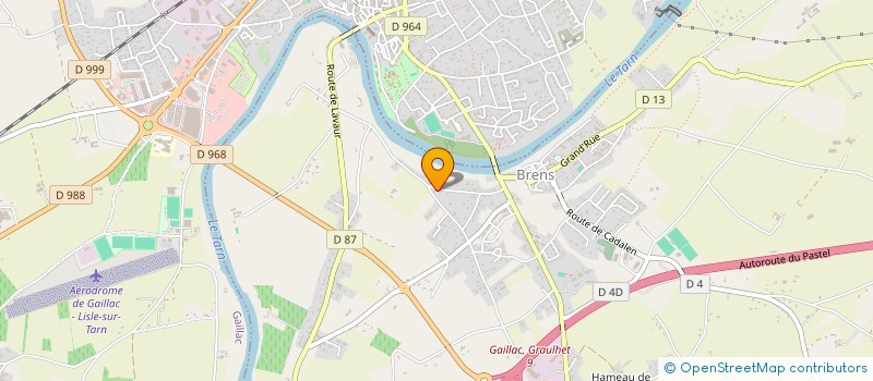 localisation de l'entreprise A&H PATRIMOINE  BRENS