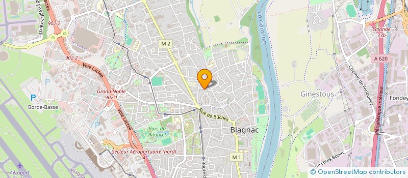 localisation de l'entreprise A & H PRESTIGE à BLAGNAC