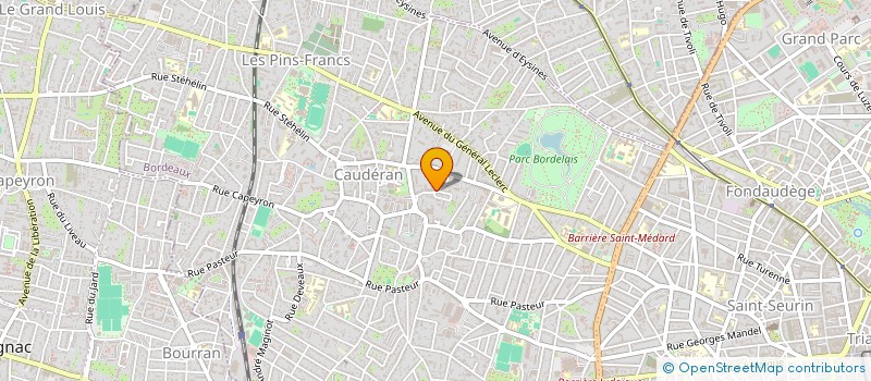 localisation de l'entreprise A HAUTEUR D'HOMME à BORDEAUX