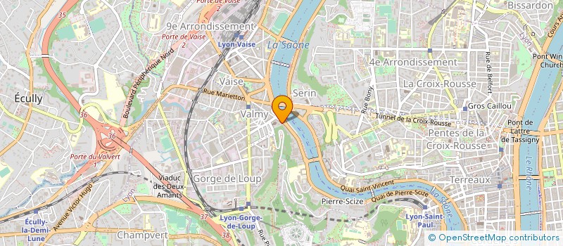 localisation de l'entreprise A HOME PRESTANCE  LYON