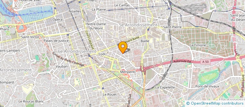 localisation de l'entreprise A HOPE OVER U  MARSEILLE
