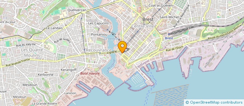 localisation de l'entreprise A I  BREST