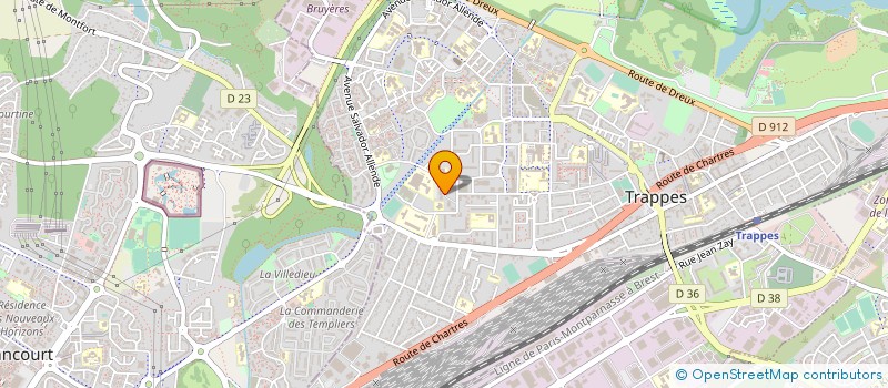 localisation de l'entreprise A . I . A à TRAPPES