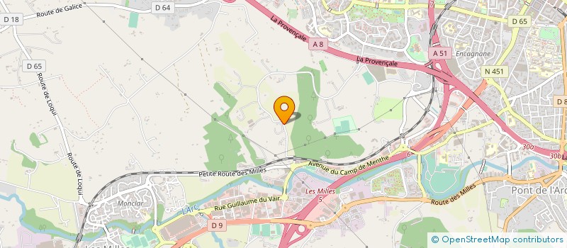 localisation de l'entreprise A I C O  AIX-EN-PROVENCE
