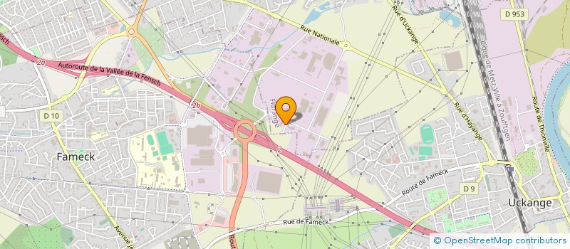 localisation de l'entreprise A I C SECURITE à FLORANGE