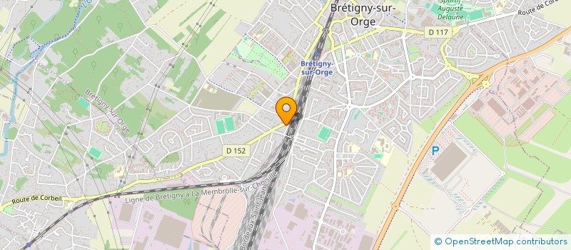 localisation de l'entreprise A.I.CONSULTING à BRETIGNY-SUR-ORGE