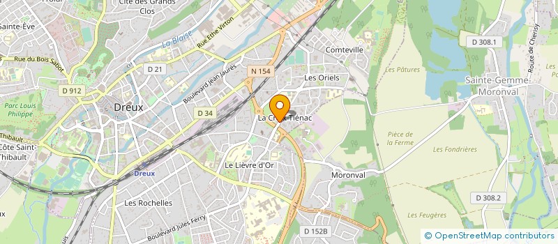 localisation de l'entreprise A I D à DREUX