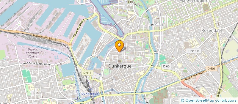 localisation de l'entreprise A.I.D. AGENCE IMMOBILIERE DUNKERQUOISE à DUNKERQUE