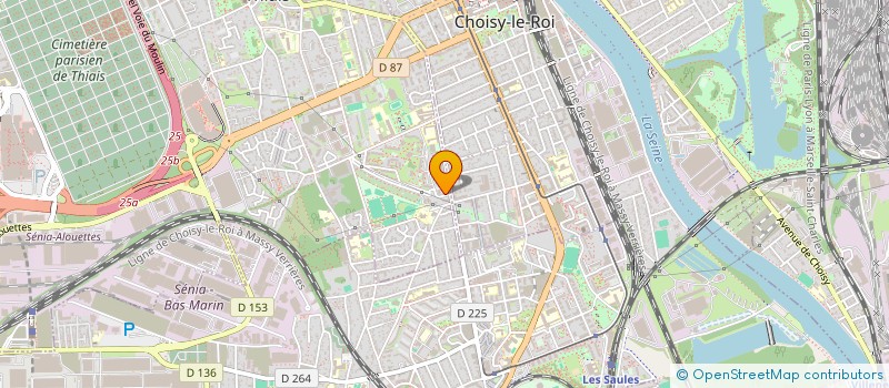 localisation de l'entreprise A I D E à THIAIS