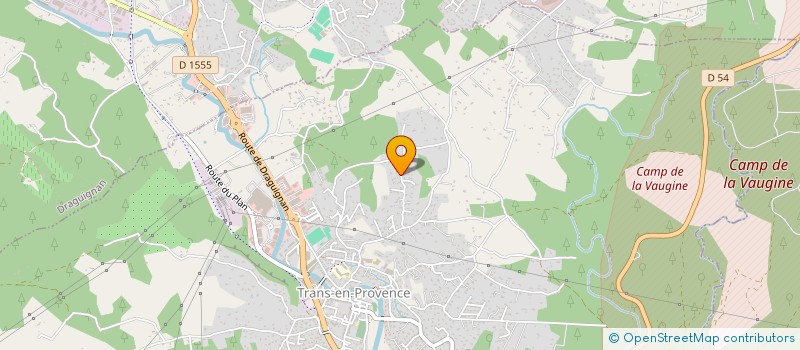 localisation de l'entreprise A.I.D.E.S. 83 à TRANS-EN-PROVENCE