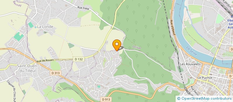 localisation de l'entreprise A I D I  ELBEUF