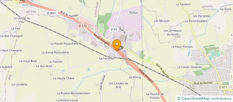 localisation de l'entreprise A.I. DEVELOPPEMENT  BRIE