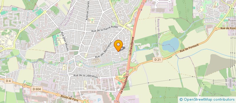 localisation de l'entreprise A&I DIGITAL ADVISORY à PONTAULT-COMBAULT