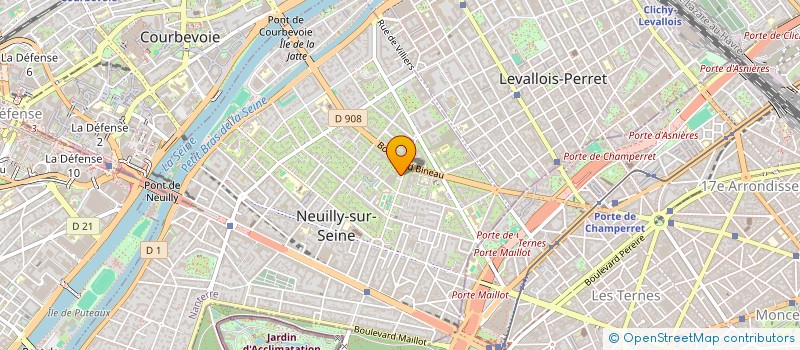 localisation de l'entreprise A.I. FOR ALPHA à NEUILLY-SUR-SEINE