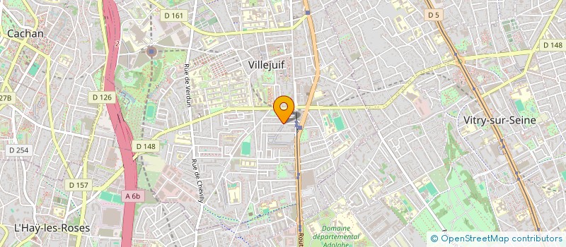 localisation de l'entreprise A.I.L.C. à VILLEJUIF