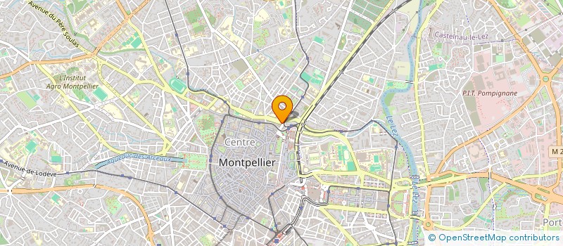 localisation de l'entreprise A.I.L.L.E.S. à MONTPELLIER