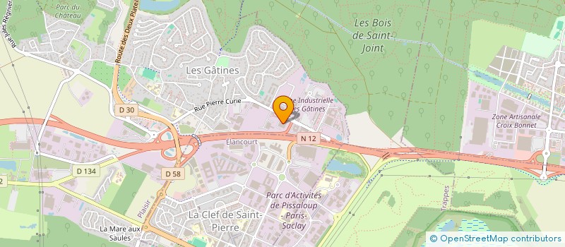 localisation de l'entreprise A.I.M.B. à PLAISIR