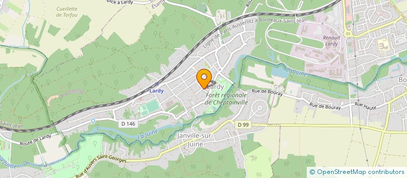 localisation de l'entreprise A.I.P. à LARDY