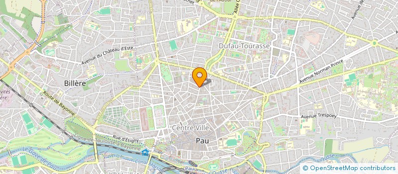 localisation de l'entreprise A.I.P à PAU