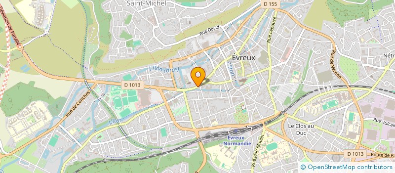 localisation de l'entreprise A.I.P. à EVREUX