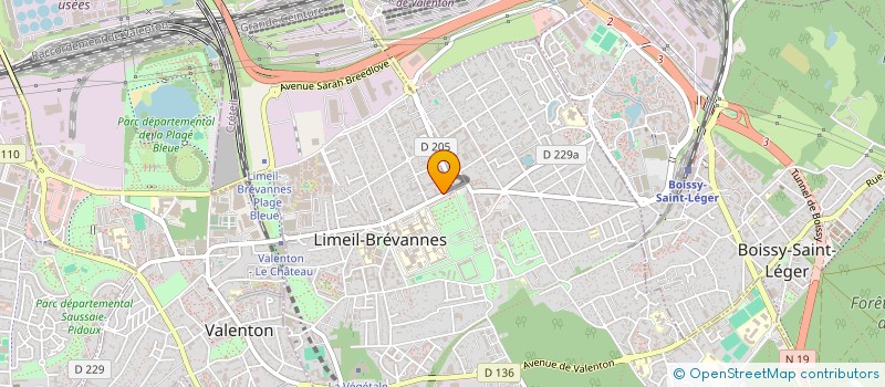 localisation de l'entreprise A.I.P.A KOUNACH à LIMEIL-BREVANNES