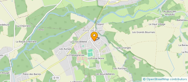 localisation de l'entreprise A.I.P.E. DES BOUTCHOUX  PONT-DE-RUAN