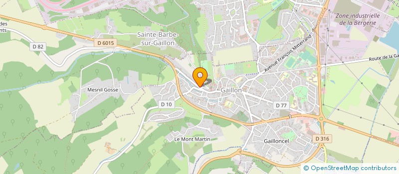 localisation de l'entreprise A.I.P. PLURIEL à GAILLON