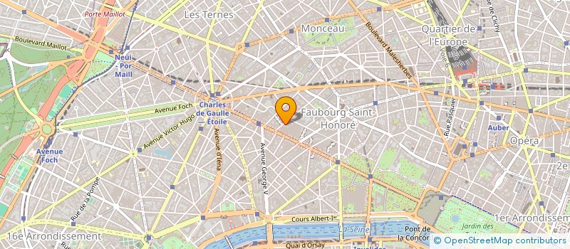 localisation de l'entreprise A. I. PRODUCTIONS à PARIS