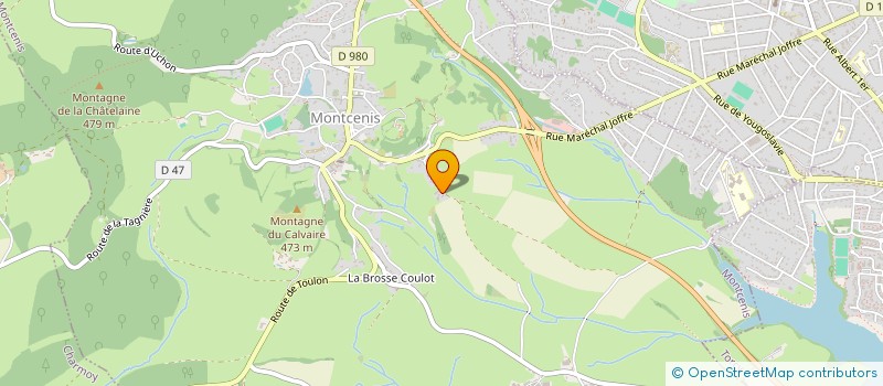 localisation de l'entreprise A.I.R  MONTCENIS